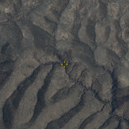 Aerial/Satellite Image of Little Sycamore Spring, AZ