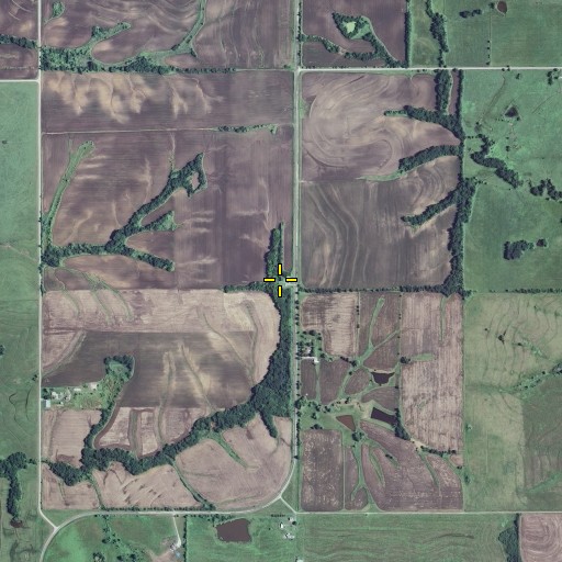 Aerial/Satellite Image of Independence School (historical), MO