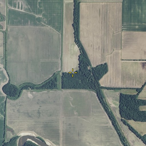 Aerial/Satellite Image of Indian Branch, MO