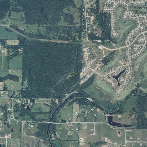 Aerial/Satellite Image of Indian Spring, MO