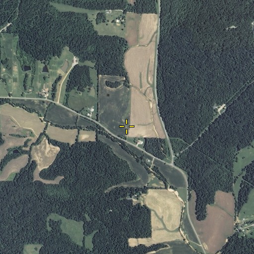 Aerial/Satellite Image of Iona School, MO