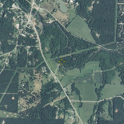 Aerial/Satellite Image of Jacobs Branch, MO