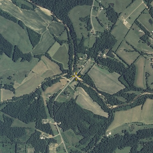 Aerial/Satellite Image of James Creek, MO