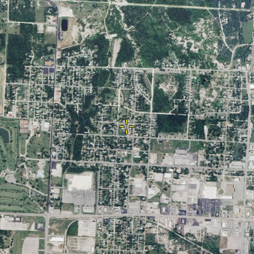 Aerial/Satellite Image of Jefferson Elementary School, MO