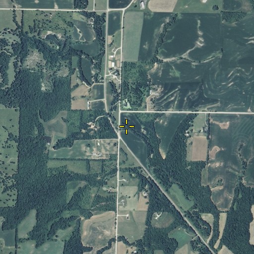 Aerial/Satellite Image of Jowler Creek, MO