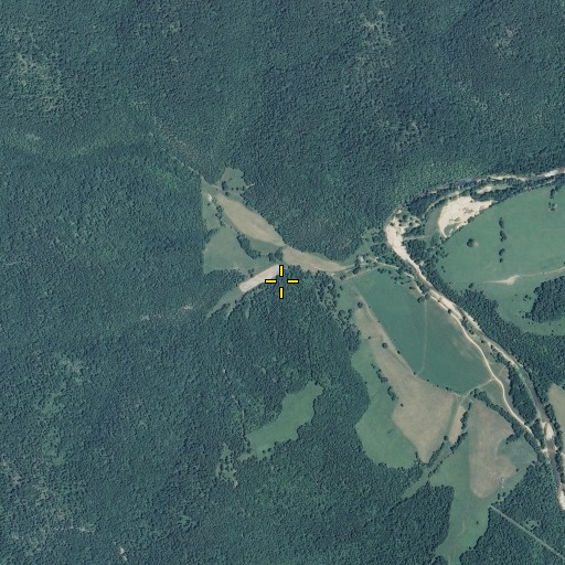 Aerial/Satellite Image of Kell Hollow, MO