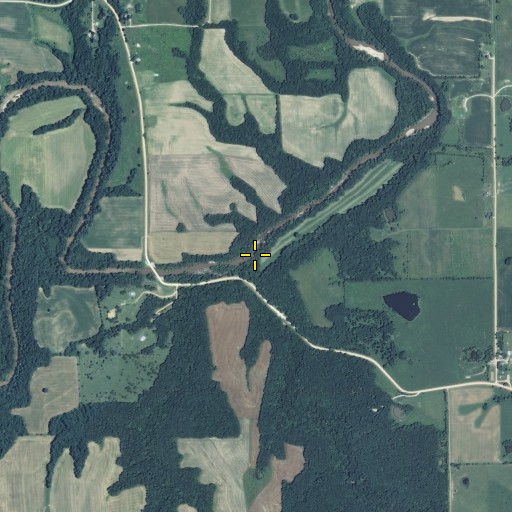 Aerial/Satellite Image of Keller Branch, MO