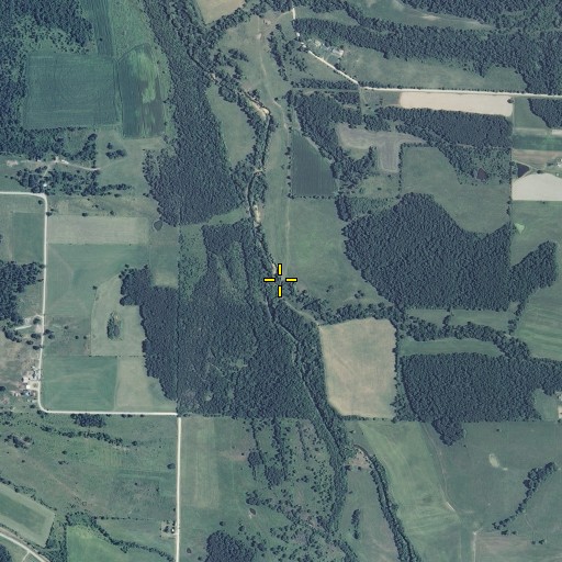 Aerial/Satellite Image of Kindrick Branch, MO