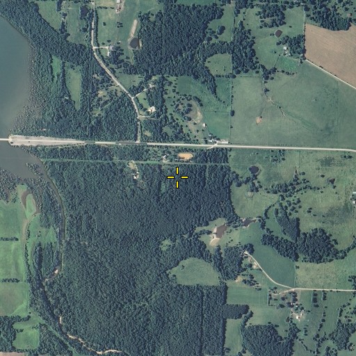 Aerial/Satellite Image of Knothead Hill, MO