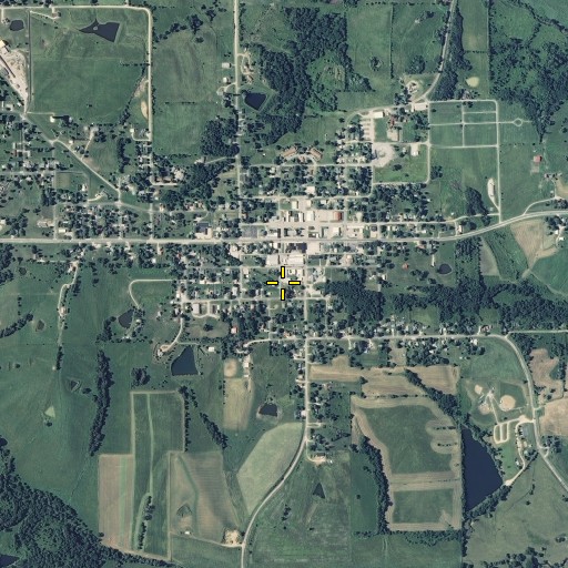 Aerial/Satellite Image of Lancaster, MO
