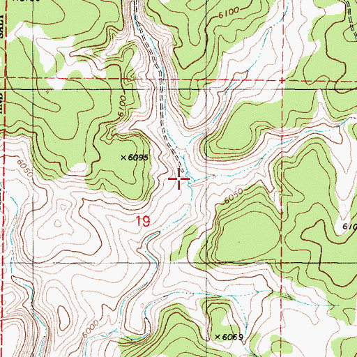 Topographic Map of Little Tom Moore Tank, AZ
