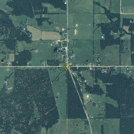 Aerial/Satellite Image of Lecoma, MO