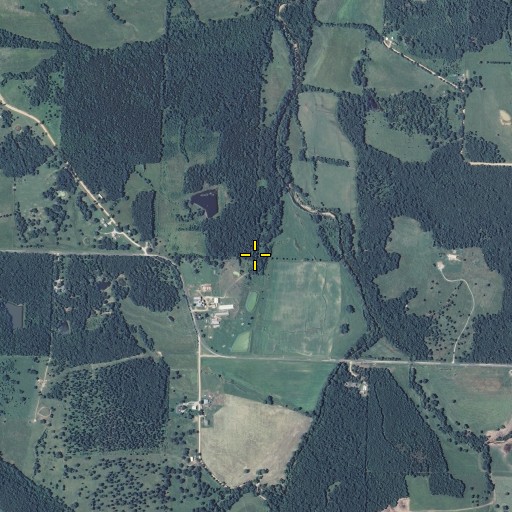 Aerial/Satellite Image of Liberty School, MO