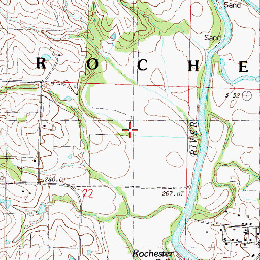 Topographic Map of Lillabridge Lake (historical), MO