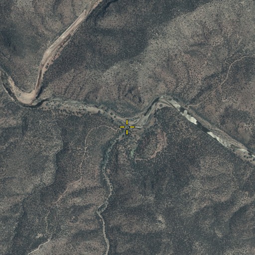 Aerial/Satellite Image of Little Trough Creek, AZ