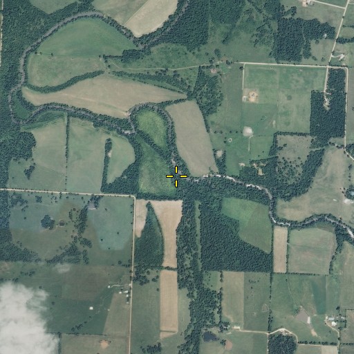 Aerial/Satellite Image of Lumley Branch, MO