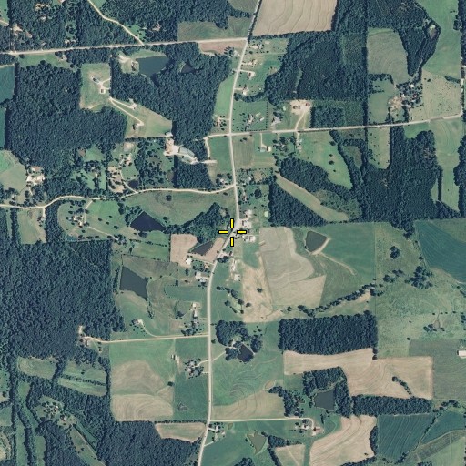 Aerial/Satellite Image of Lyon, MO