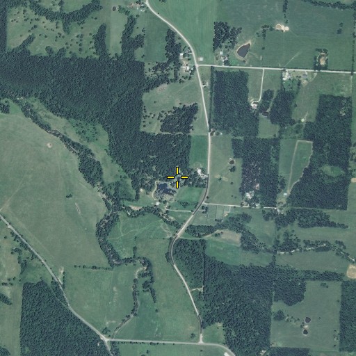 Aerial/Satellite Image of Macedonia Spring, MO
