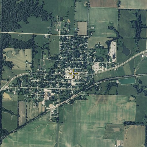 Aerial/Satellite Image of Madison, MO