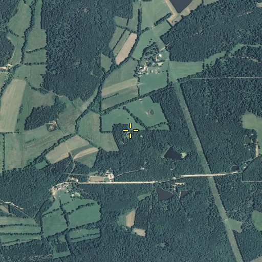 Aerial/Satellite Image of Manda School, MO