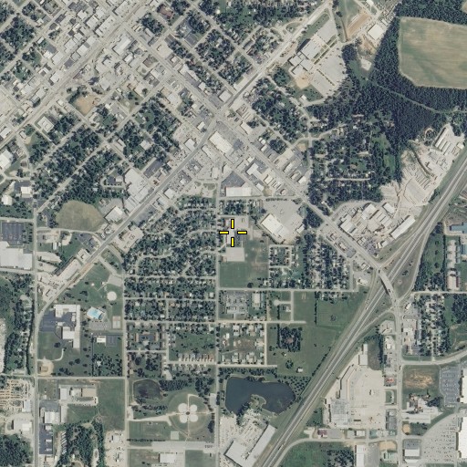 Aerial/Satellite Image of Maplecrest School, MO
