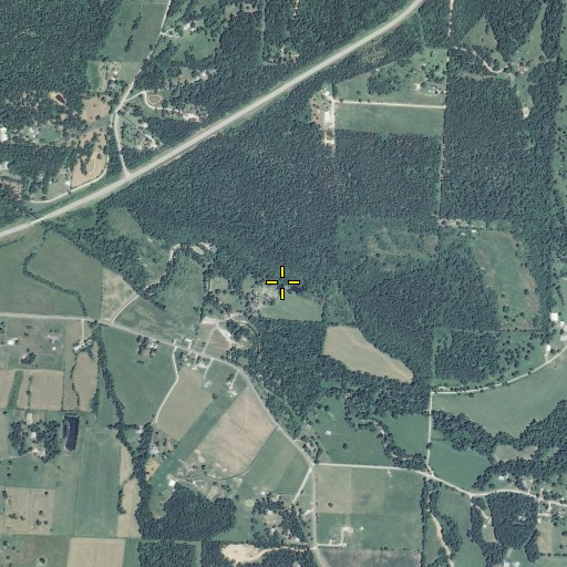 Aerial/Satellite Image of McMahan Spring, MO