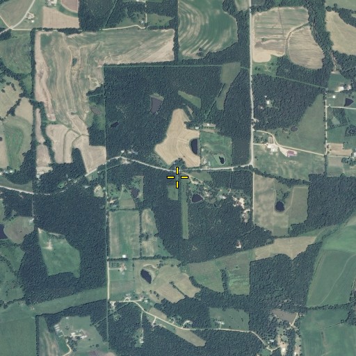 Aerial/Satellite Image of Meyer Cemetery, MO