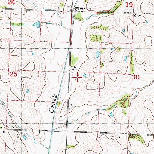 Topographic Map of Minnesota Valley School (historical), MO