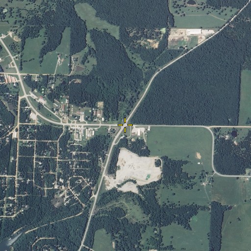 Aerial/Satellite Image of Nemo, MO