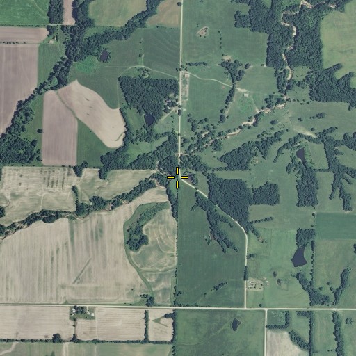 Aerial/Satellite Image of Norton School, MO