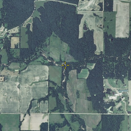 Aerial/Satellite Image of Oak Dale Branch, MO