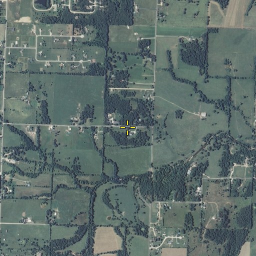 Aerial/Satellite Image of Ozark School, MO