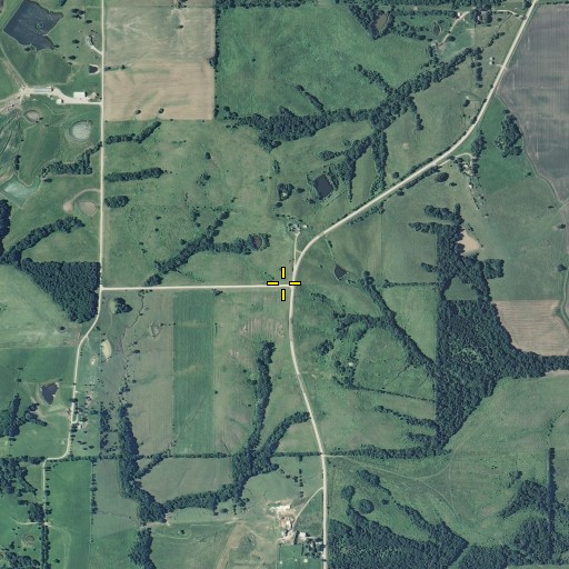 Aerial/Satellite Image of Peterson School (historical), MO