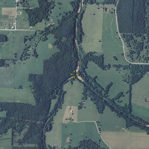 Aerial/Satellite Image of Piper Creek, MO