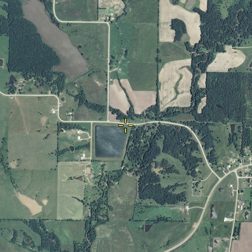 Aerial/Satellite Image of Pointer Branch, MO
