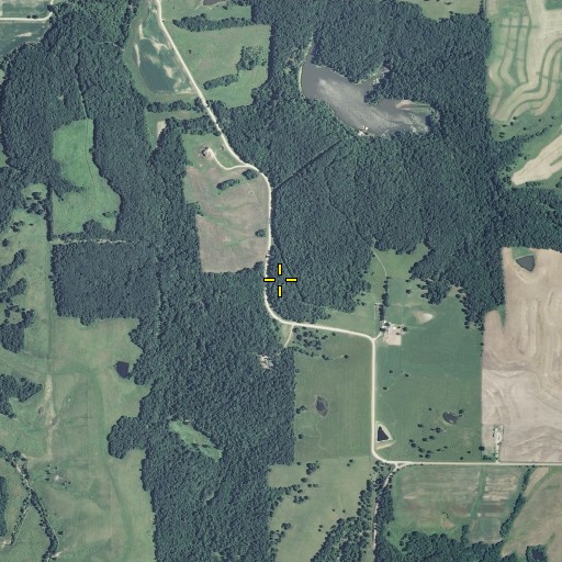 Aerial/Satellite Image of Robertson School (historical), MO