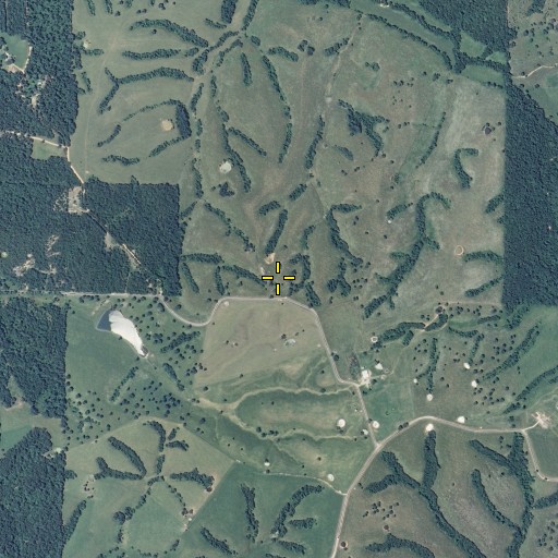 Aerial/Satellite Image of Rogers School, MO