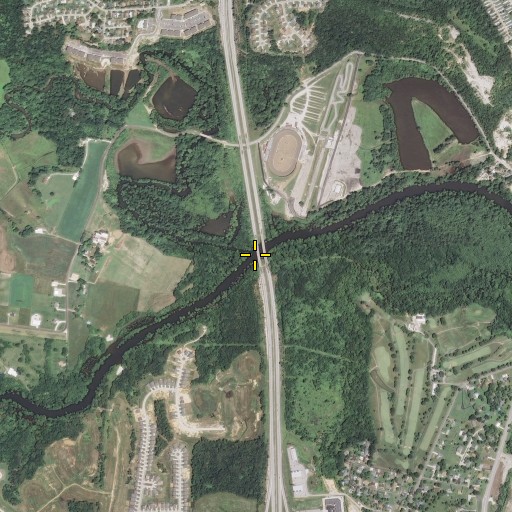 Aerial/Satellite Image of Sandy Creek, MO