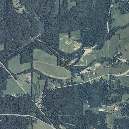 Aerial/Satellite Image of Sayers Creek, MO