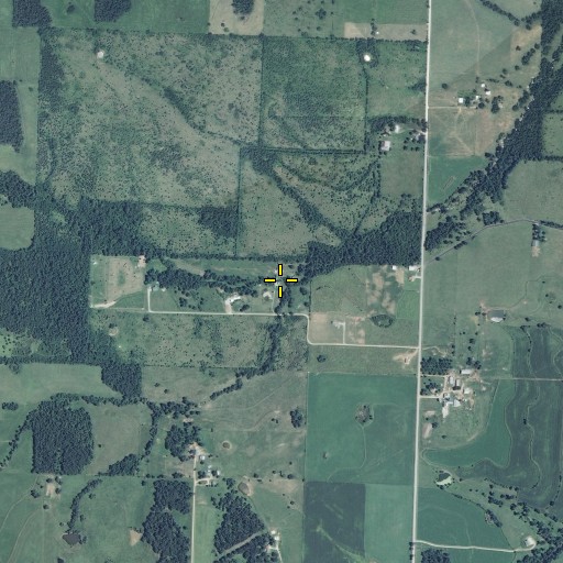 Aerial/Satellite Image of Scott Spring Branch, MO