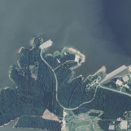 Aerial/Satellite Image of Shawnee Bend, MO