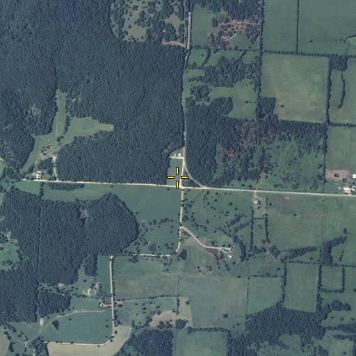Aerial/Satellite Image of Shiloh School (historical), MO