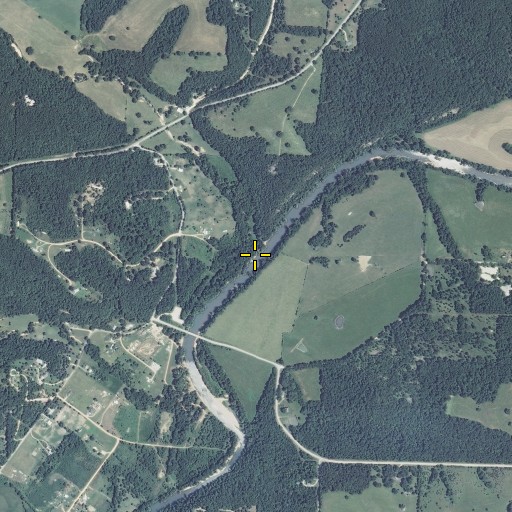 Aerial/Satellite Image of Silver Lake Branch, MO