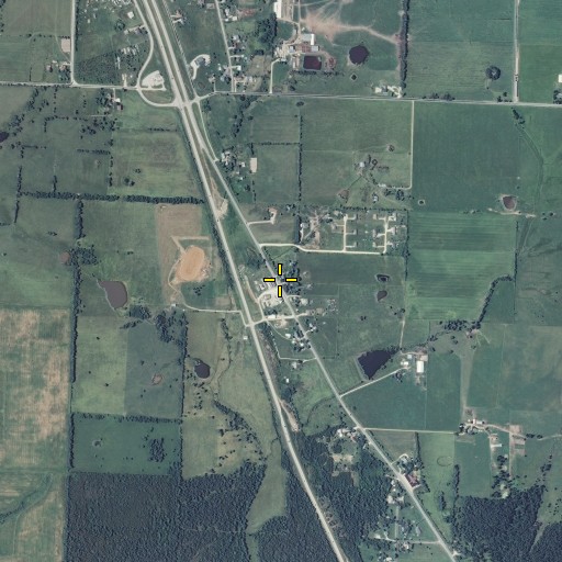 Aerial/Satellite Image of Slagle, MO