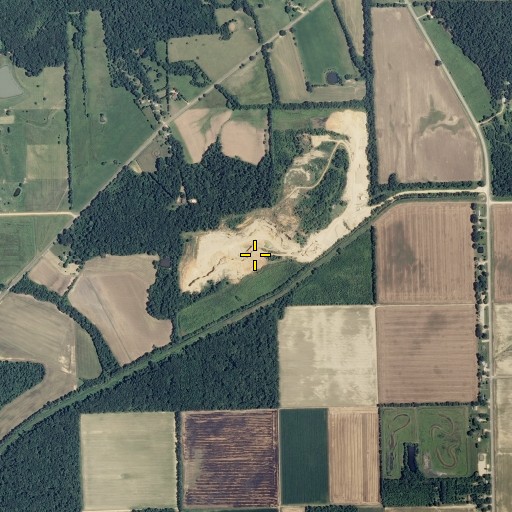 Aerial/Satellite Image of Snake Bluff, MO
