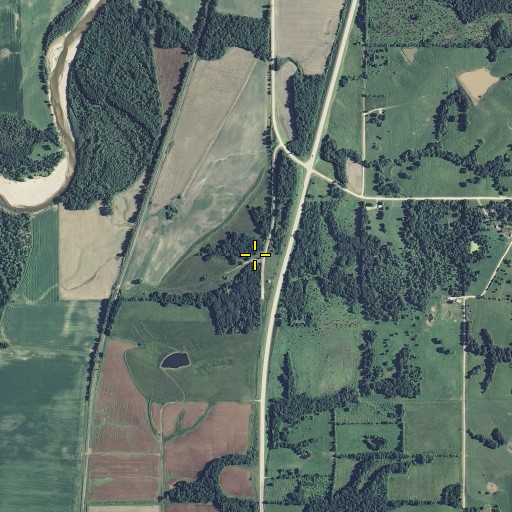 Aerial/Satellite Image of Spears Cemetery, MO