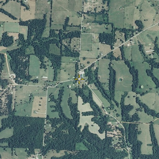 Aerial/Satellite Image of Splitlog, MO