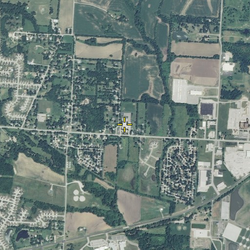 Aerial/Satellite Image of Spring Branch Elementary School, MO