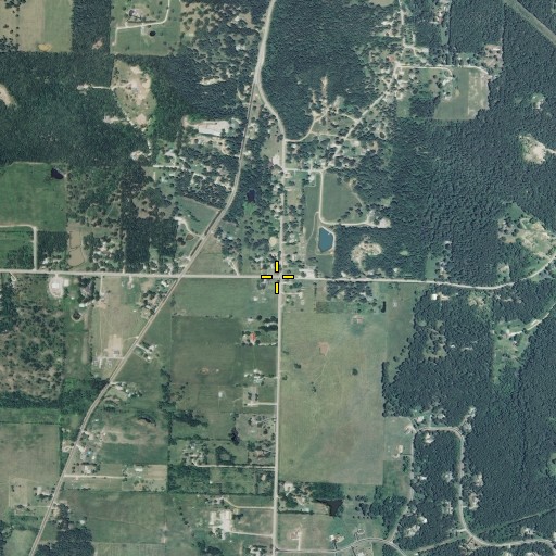 Aerial/Satellite Image of Spring City, MO
