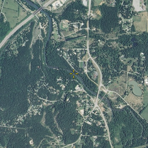 Aerial/Satellite Image of Spring Creek, MO